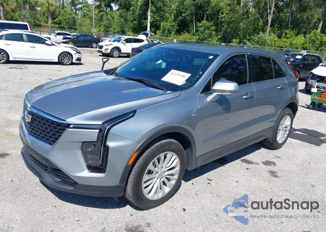 2024 Cadillac Xt4 Luxury из США, поврежденный, VIN 1GYAZAR45RF183597